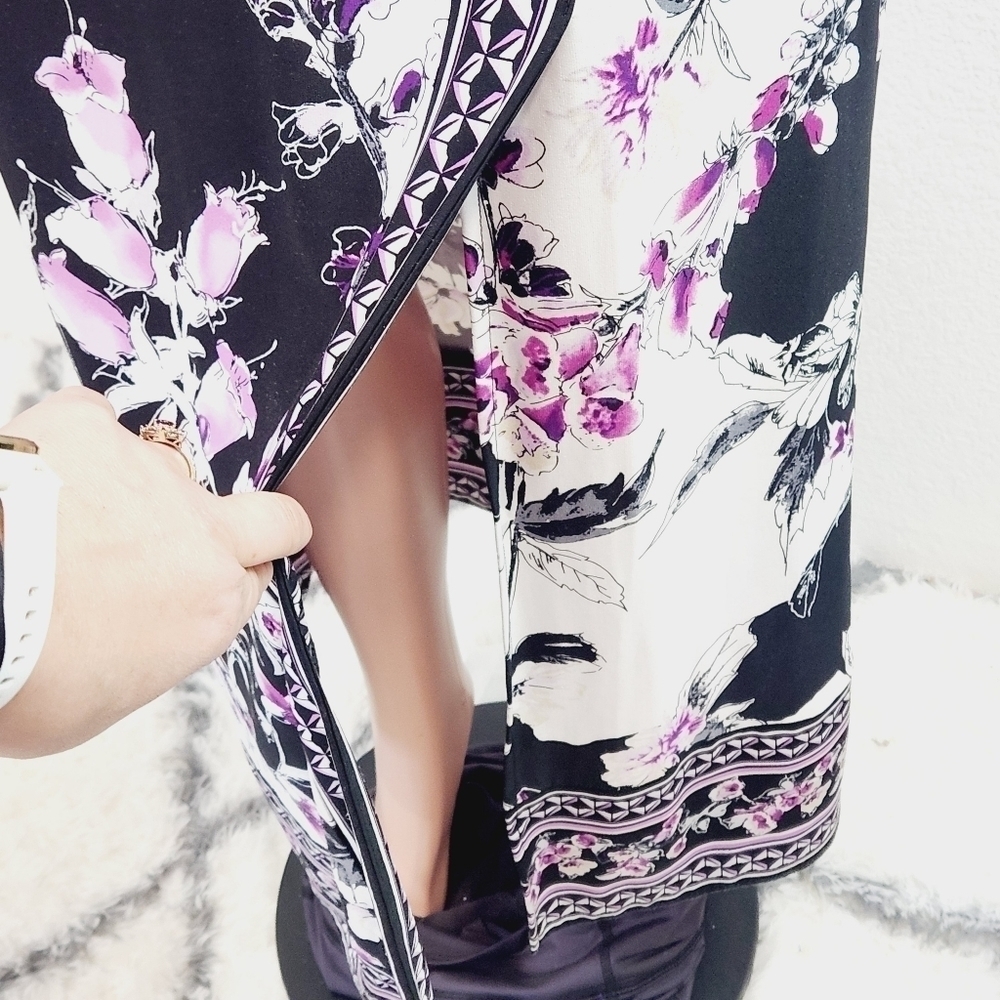 White House Black Market Strapless Floral  Maxi Dress Size: XS - Picture 8 of 16
